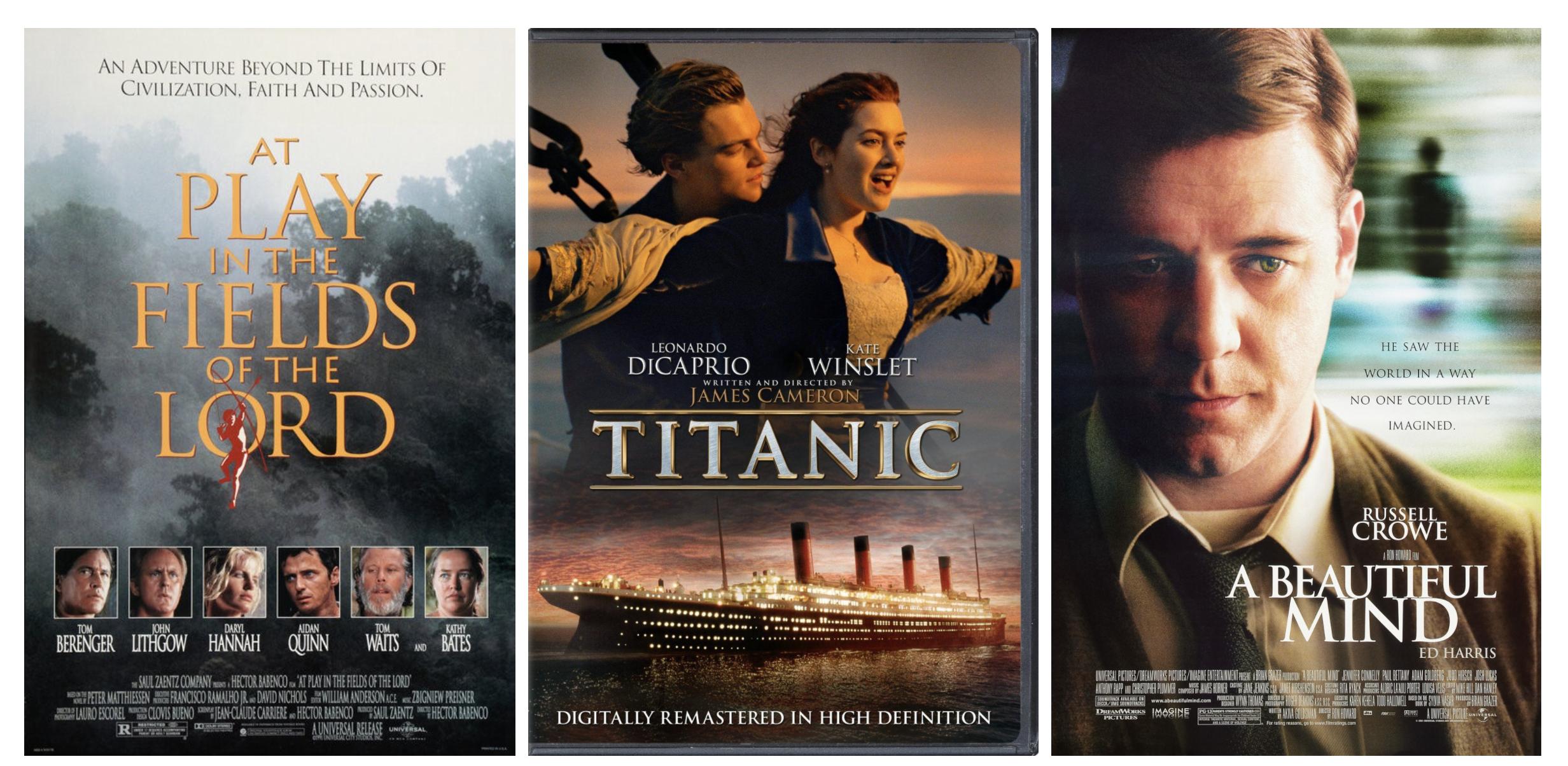 許多影視作品的海報都能看到 Trajan 的影子。